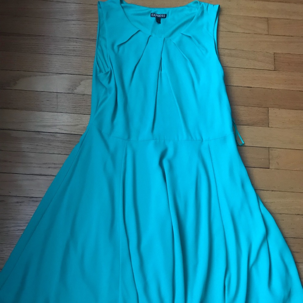 Teal Dress from Express
